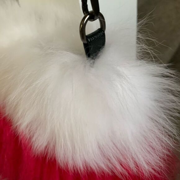 Handmade Genuine Mongolian Lamb Fur Shoulder Bag/Crossbody - Picture 13 of 14